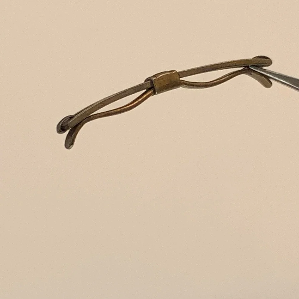 Vintage Swank Sterling Silver Collar Stay Multi-Wire Tie Bar Clasp Accessory